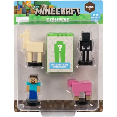 Minecraft 3D Stampers Series 2 – 5-Pack