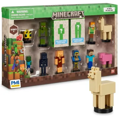 Minecraft 3D Stampers Series 2 – 12-Pack Deluxe Box