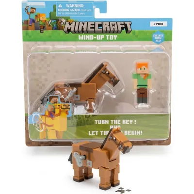 Minecraft Wind-Up Toy – 2-Pack